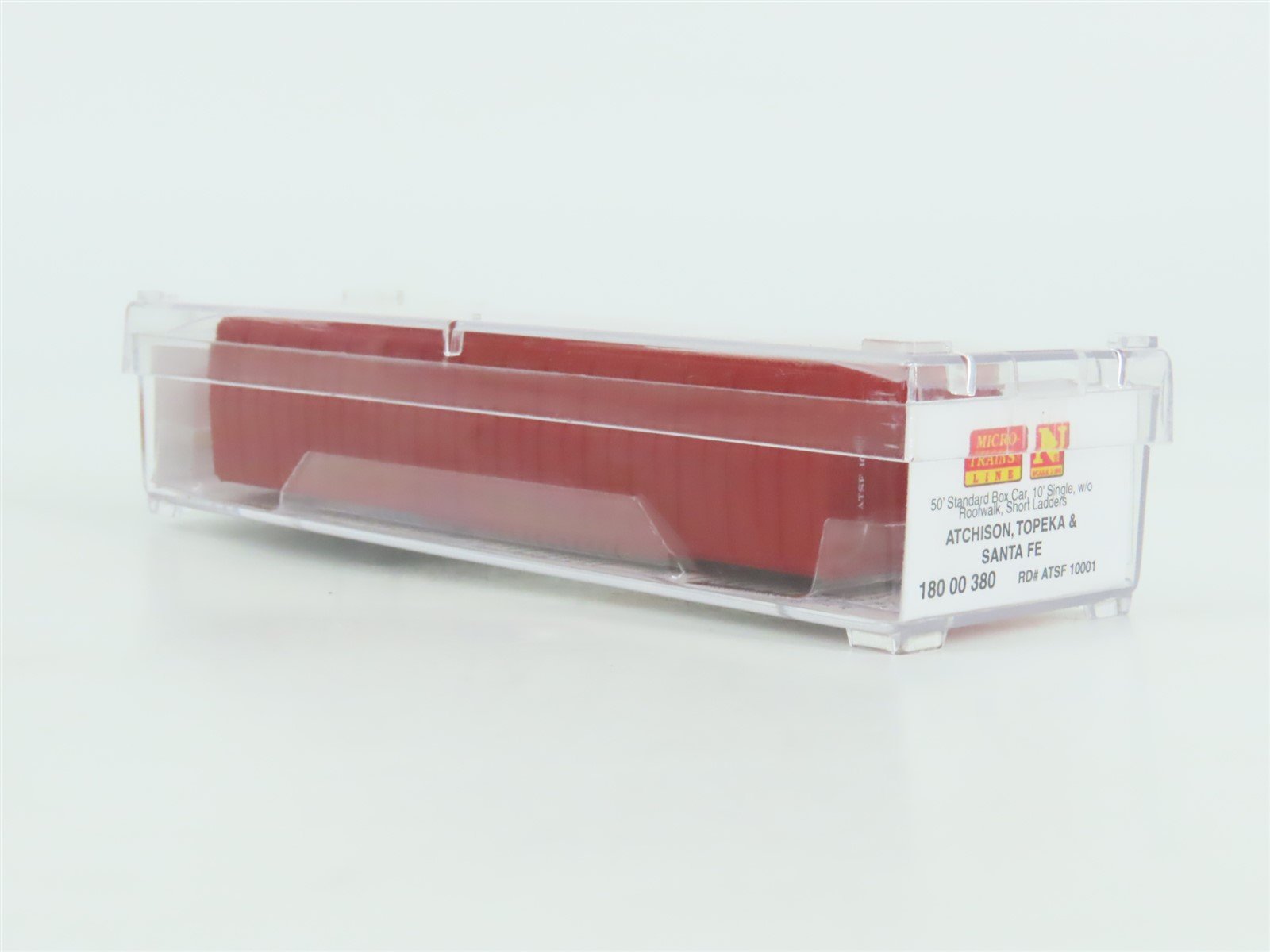 N Scale Micro-Trains MTL 18000380 ATSF Santa Fe 50' Standard Boxcar #10001