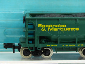 N Scale Atlas 3209 E&M Escanaba & Marquette Railroad 70 Ton Ore Car #348