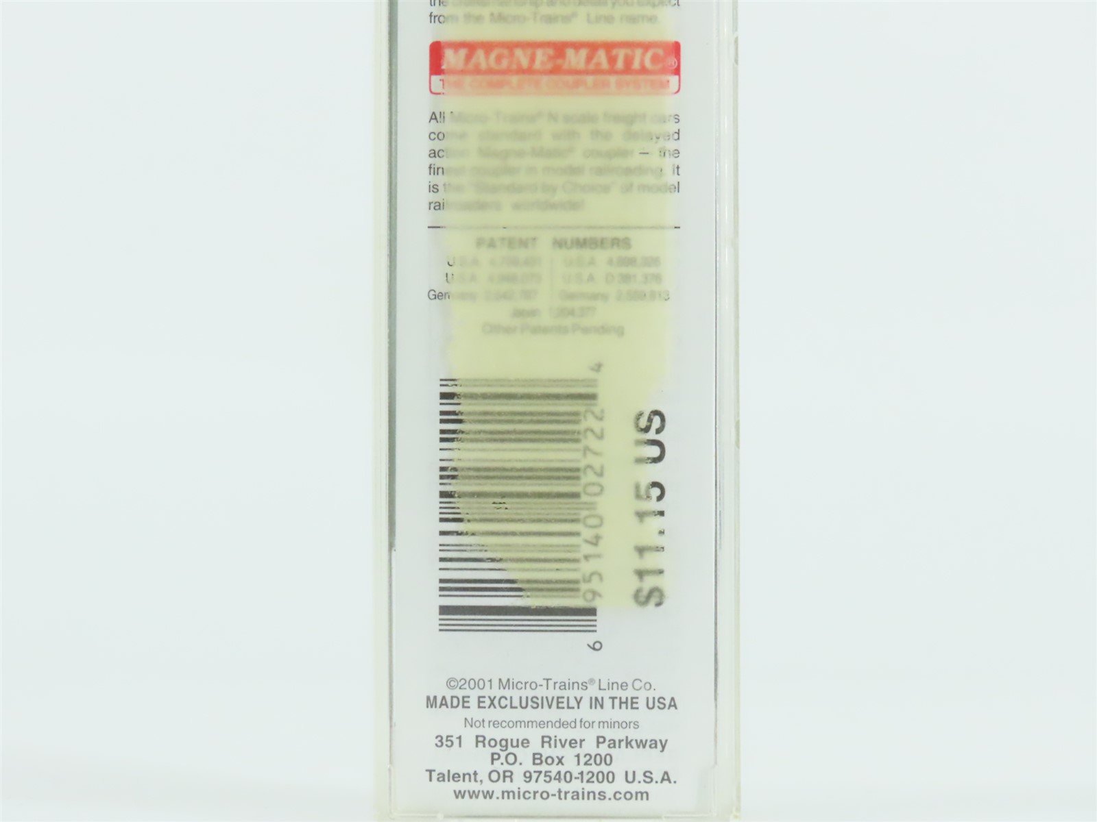 N Scale Micro-Trains MTL 32090 RBBX Burlington Reefer 50' Boxcar #79418