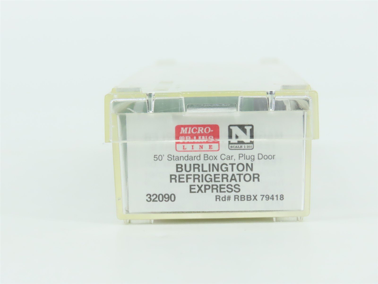 N Scale Micro-Trains MTL 32090 RBBX Burlington Reefer 50' Boxcar #79418