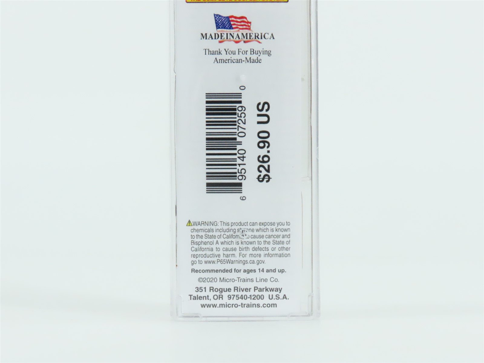 N Scale Micro-Trains MTL 03400440 PRR Pennsylvania 50' Standard Boxcar #88260