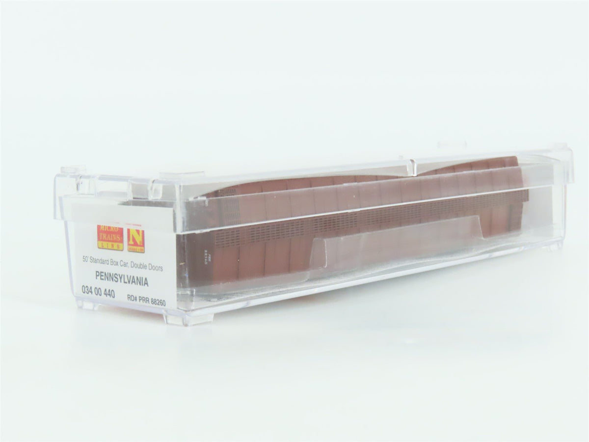 N Scale Micro-Trains MTL 03400440 PRR Pennsylvania 50&#39; Standard Boxcar #88260