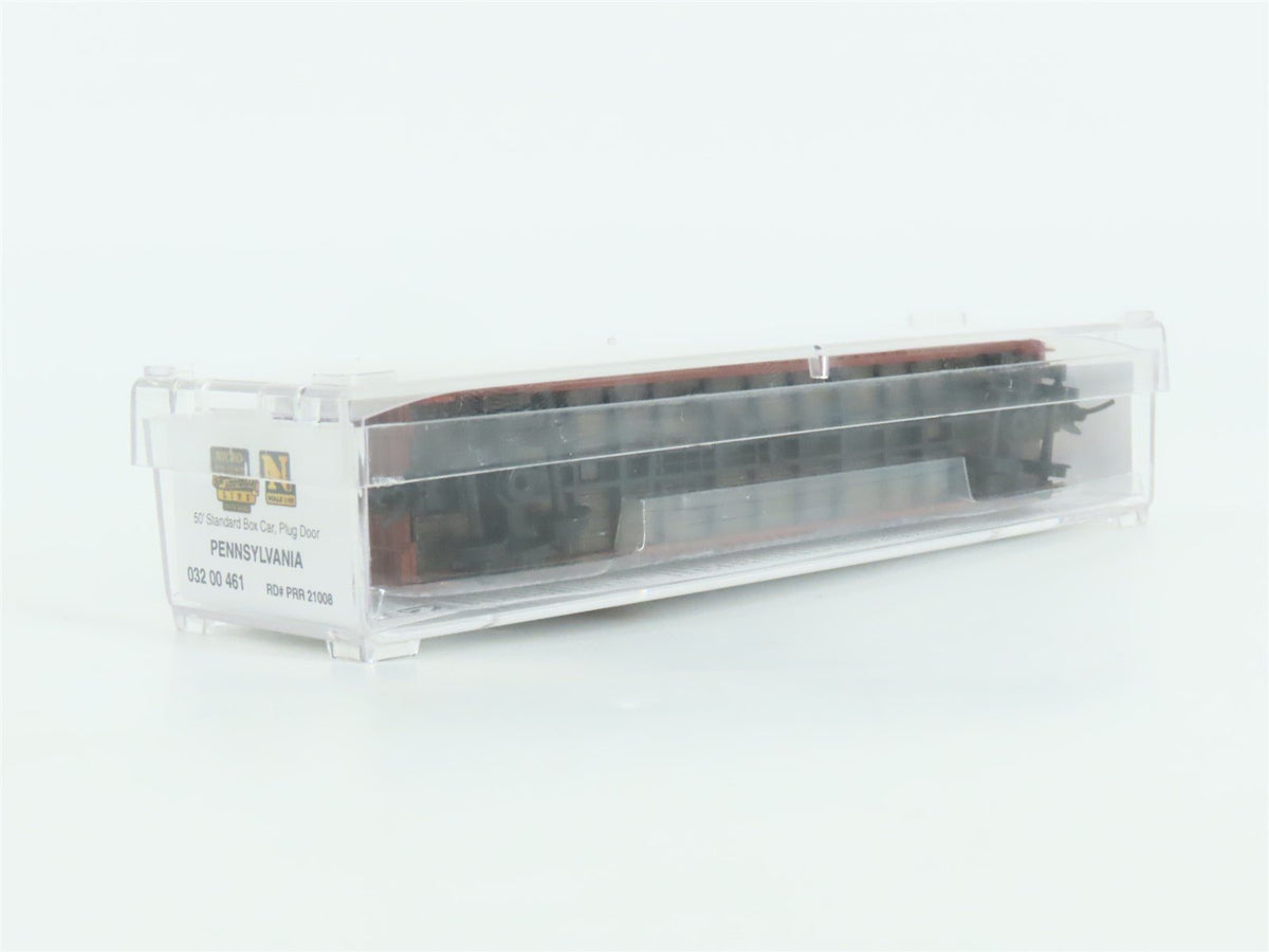 N Scale Micro-Trains MTL 03200461 PRR Pennsylvania 50&#39; Standard Boxcar #21008
