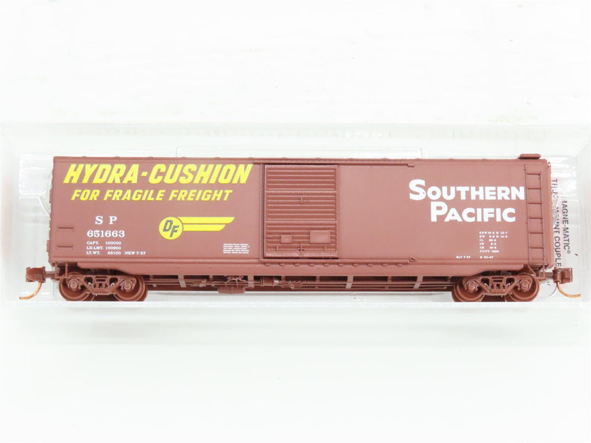 N Scale MicroTrains MTL 03100522 SP Southern Pacific 50&#39; Standard Boxcar #651663
