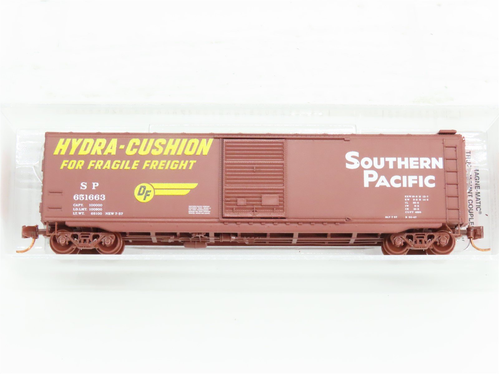 N Scale MicroTrains MTL 03100522 SP Southern Pacific 50' Standard Boxcar #651663