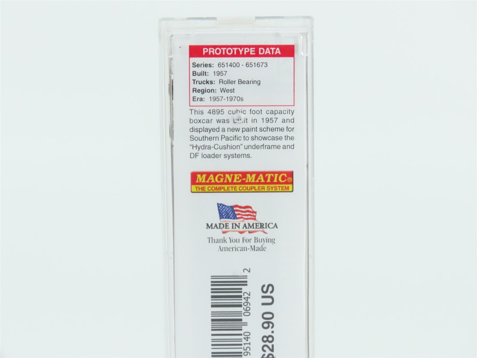 N Scale MicroTrains MTL 03100522 SP Southern Pacific 50' Standard Boxcar #651663