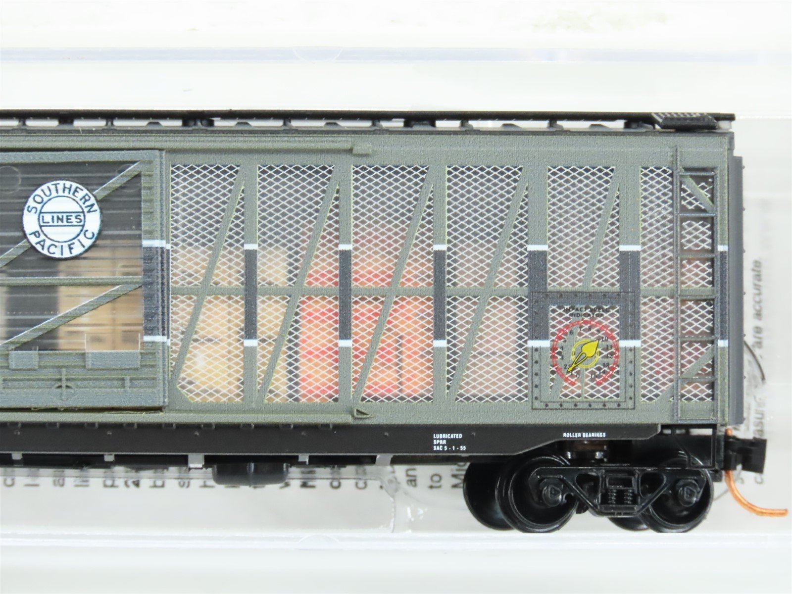 N Scale MicroTrains MTL 03100490 SP Southern Pacific 50' Transparent Boxcar #200
