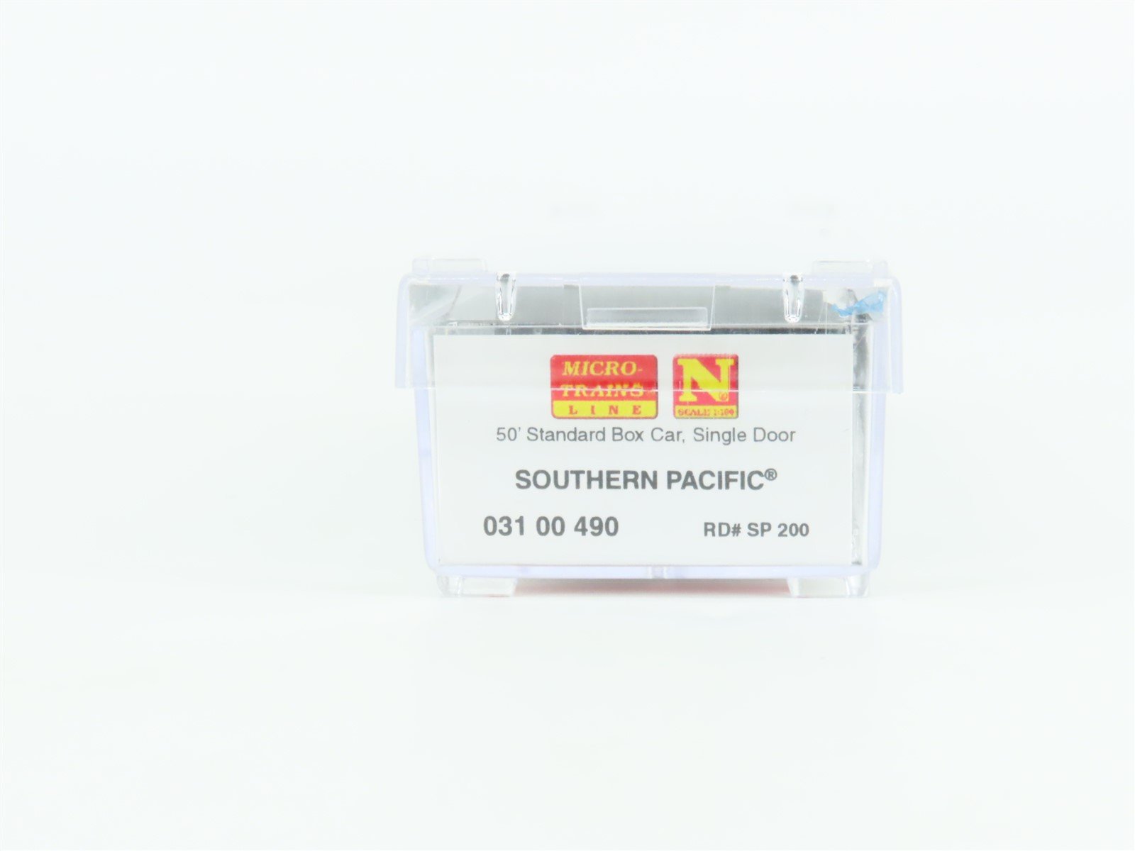 N Scale MicroTrains MTL 03100490 SP Southern Pacific 50' Transparent Boxcar #200