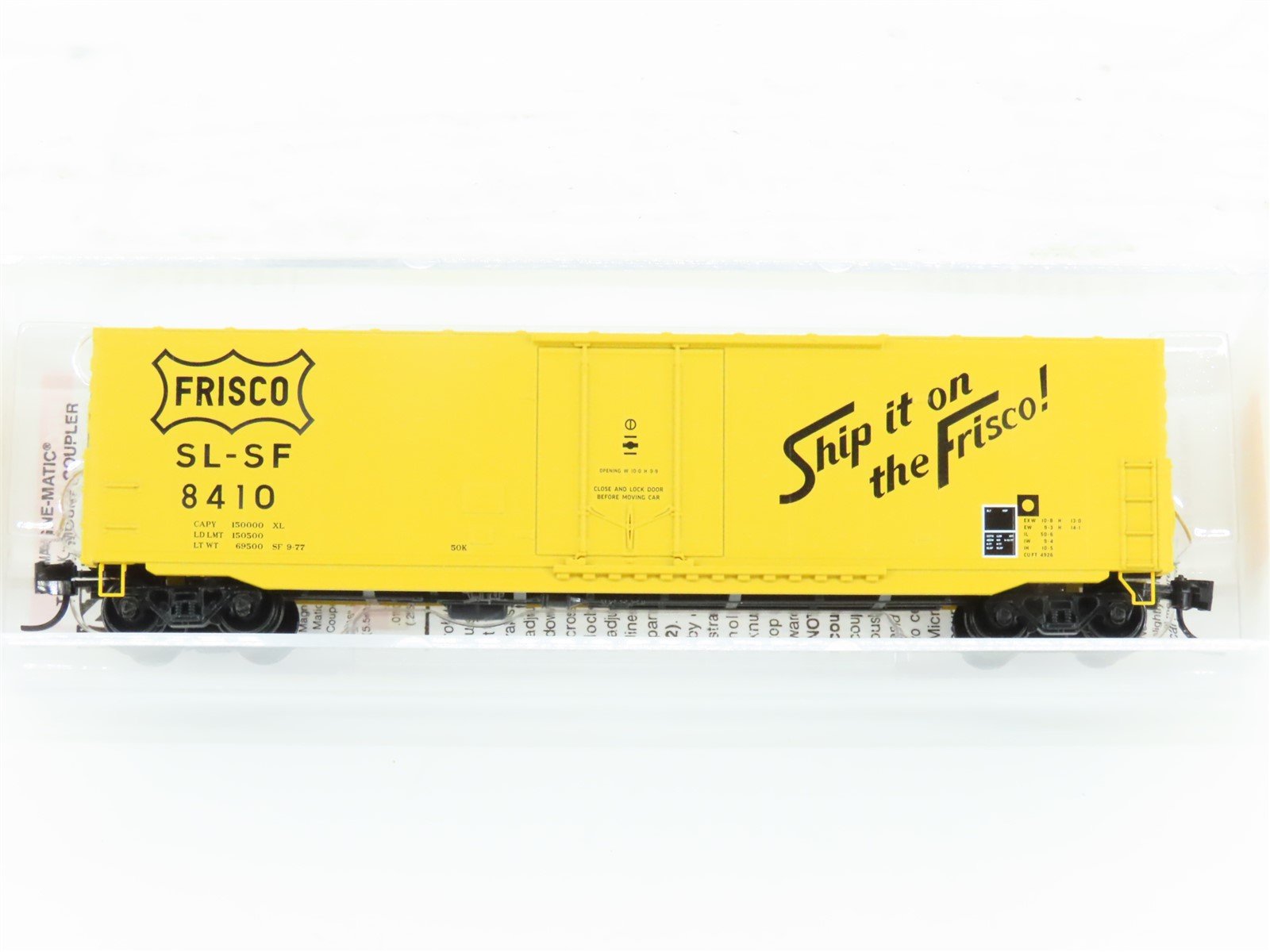 N Micro-Trains MTL 18100180 SLSF Frisco "Ship It On The Frisco" 50' Boxcar #8410