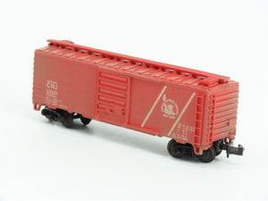 N Atlas 3410 CNJ Jersey Central Single Door Box Car #23251 Custom Weathered