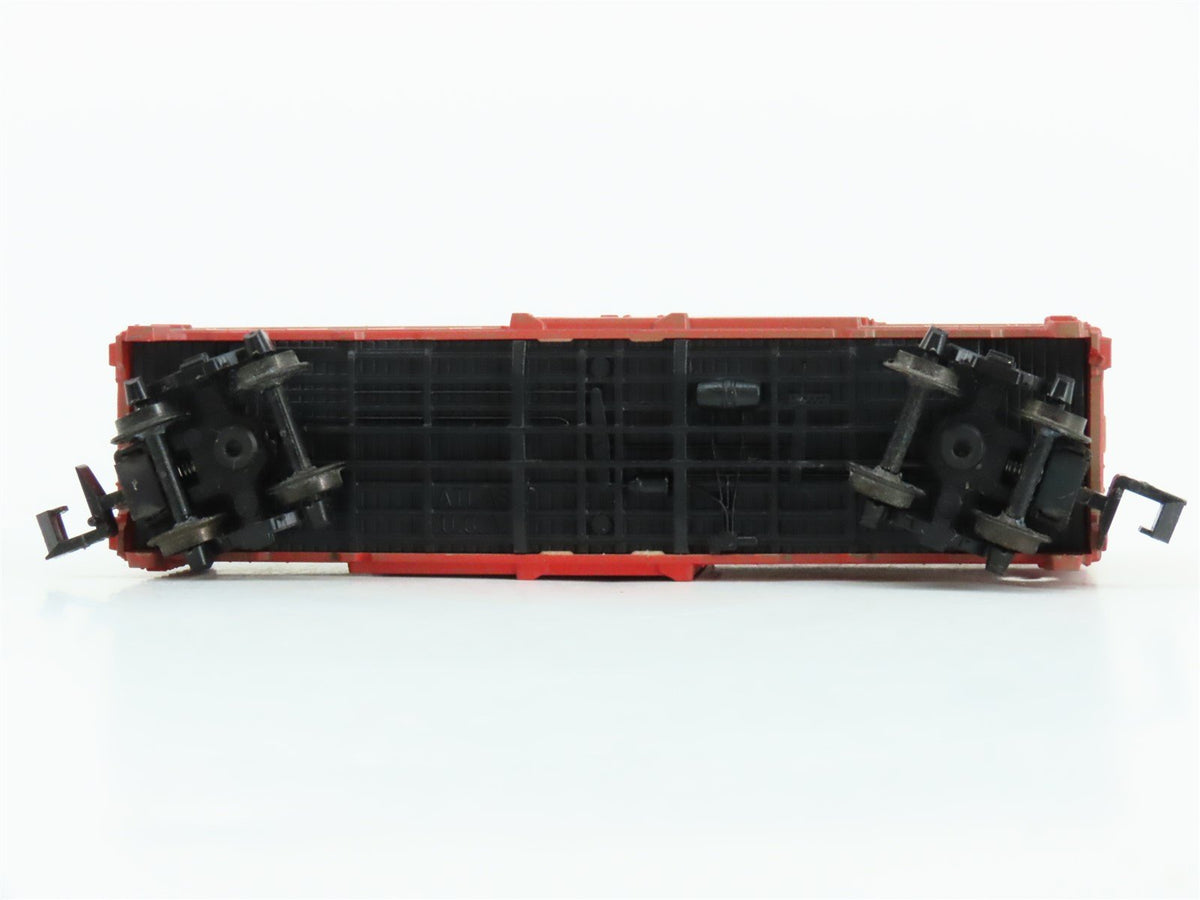 N Atlas 3410 CNJ Jersey Central Single Door Box Car #23251 Custom Weathered