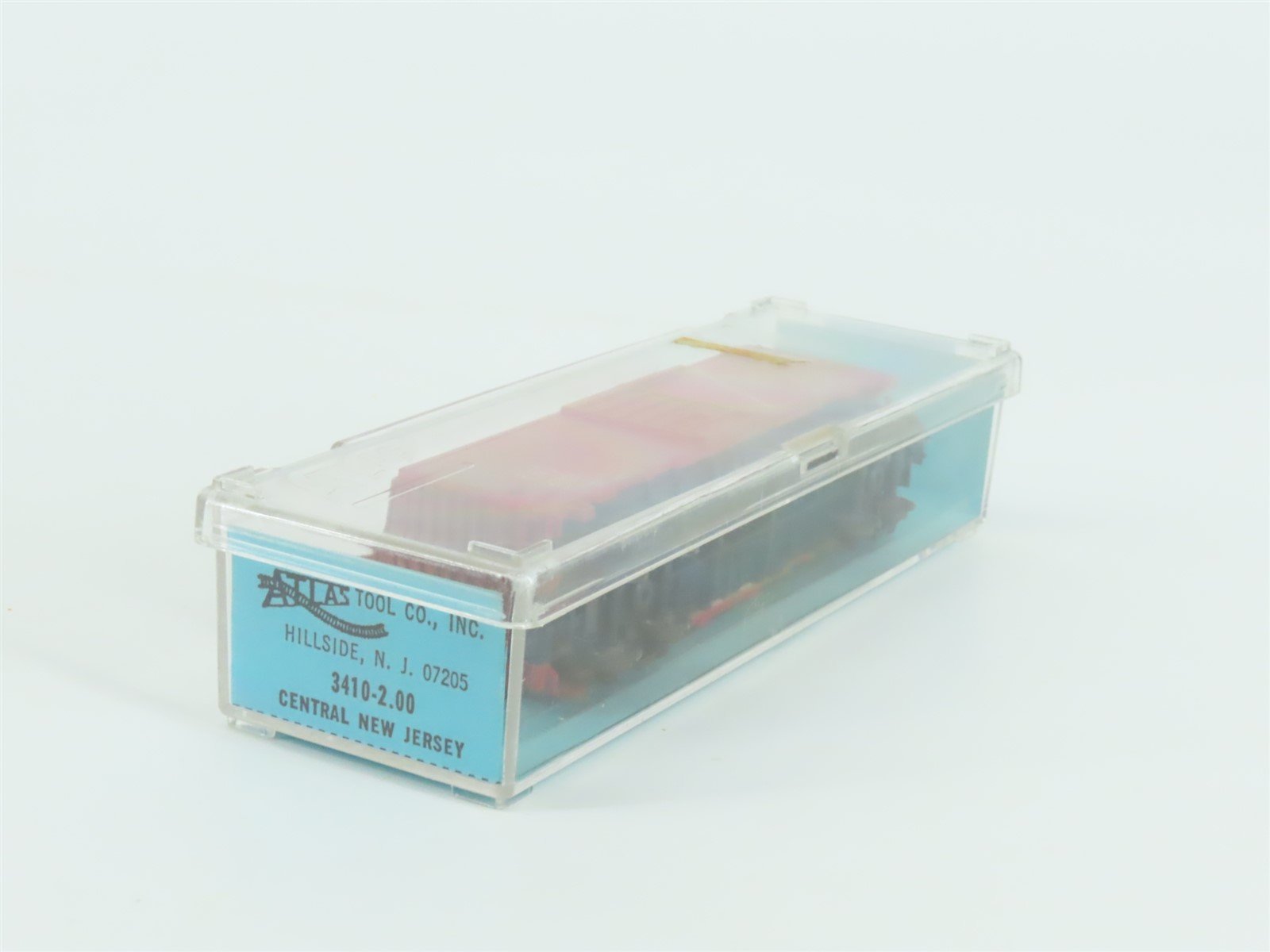 N Atlas 3410 CNJ Jersey Central Single Door Box Car #23251 Custom Weathered