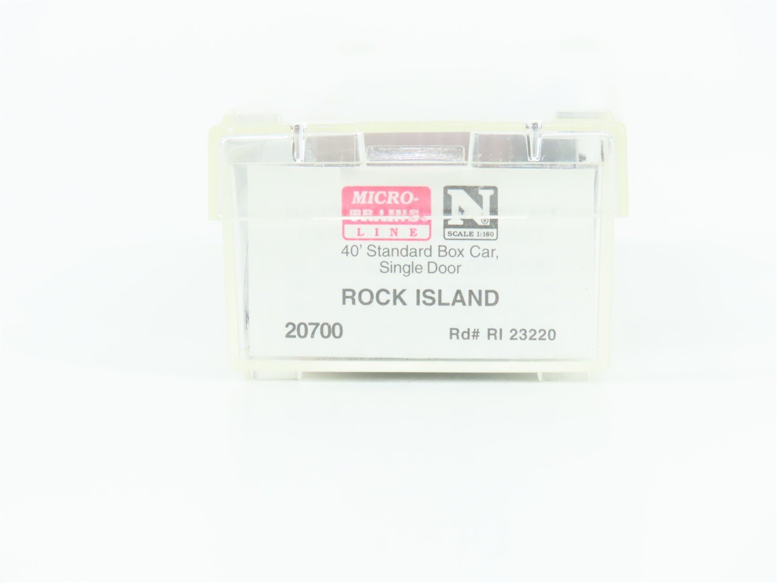 N Scale Micro-Trains MTL 20700 RI Route Of The Rockets 40' Boxcar #23220
