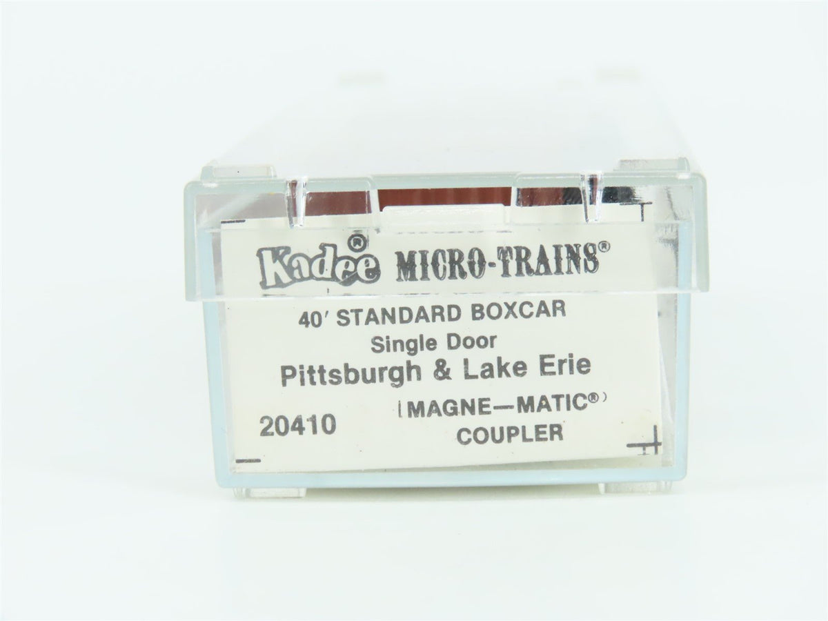N Scale Micro-Trains MTL/Kadee 20410 P&amp;LE Railway 40&#39; Standard Boxcar #20195
