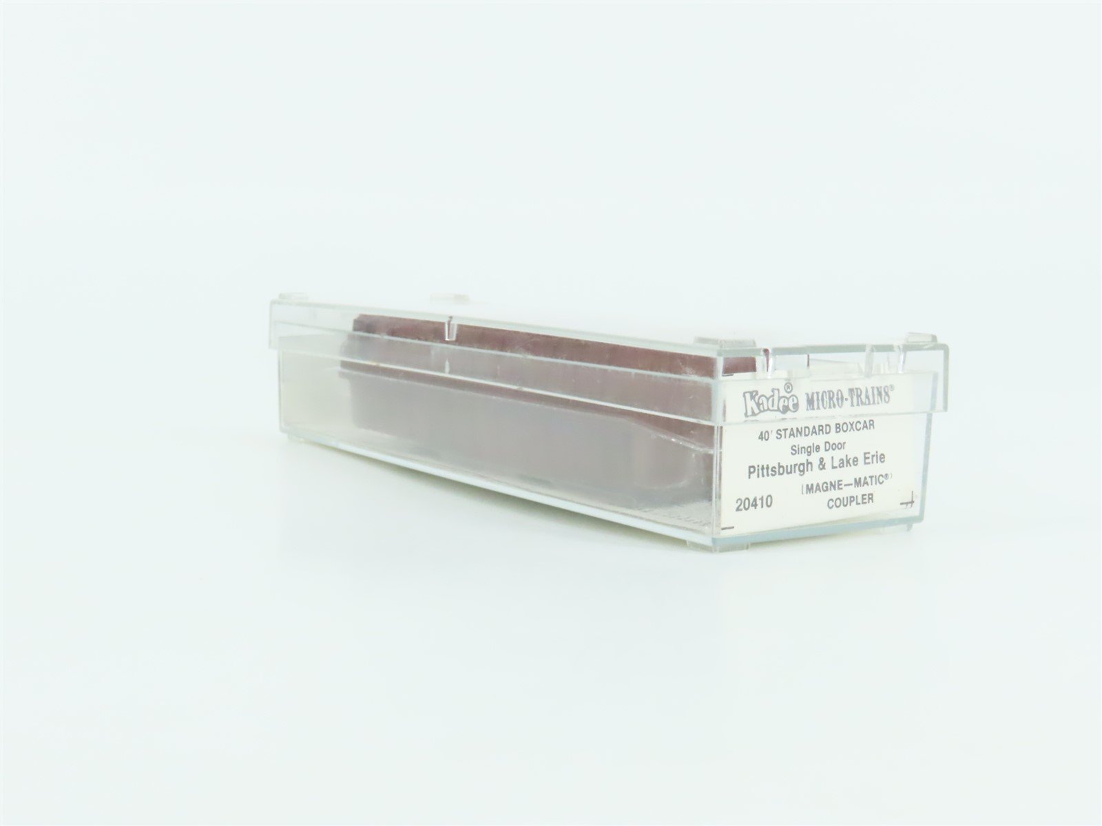 N Scale Micro-Trains MTL/Kadee 20410 P&LE Railway 40' Standard Boxcar #20195