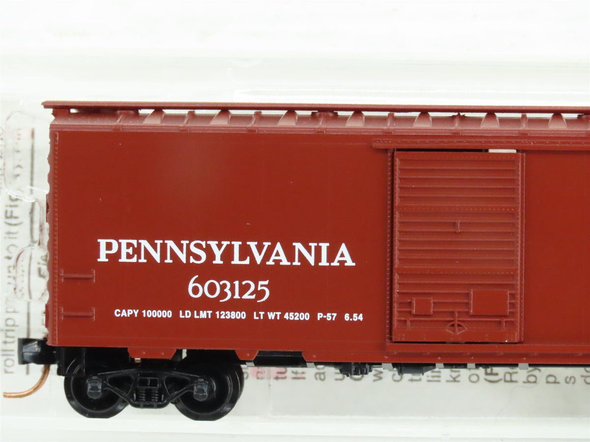 N Scale Micro-Trains MTL 20780 PRR Pennsylvania 40&#39; Standard Boxcar #603125