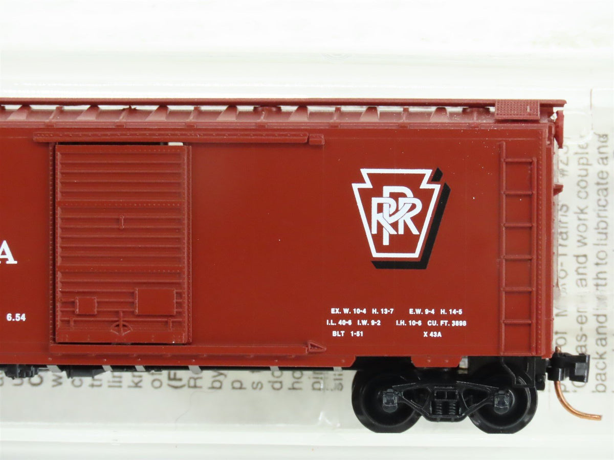 N Scale Micro-Trains MTL 20780 PRR Pennsylvania 40&#39; Standard Boxcar #603125