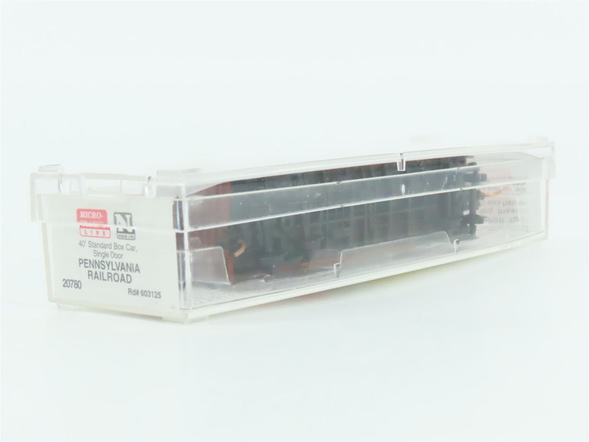 N Scale Micro-Trains MTL 20780 PRR Pennsylvania 40&#39; Standard Boxcar #603125