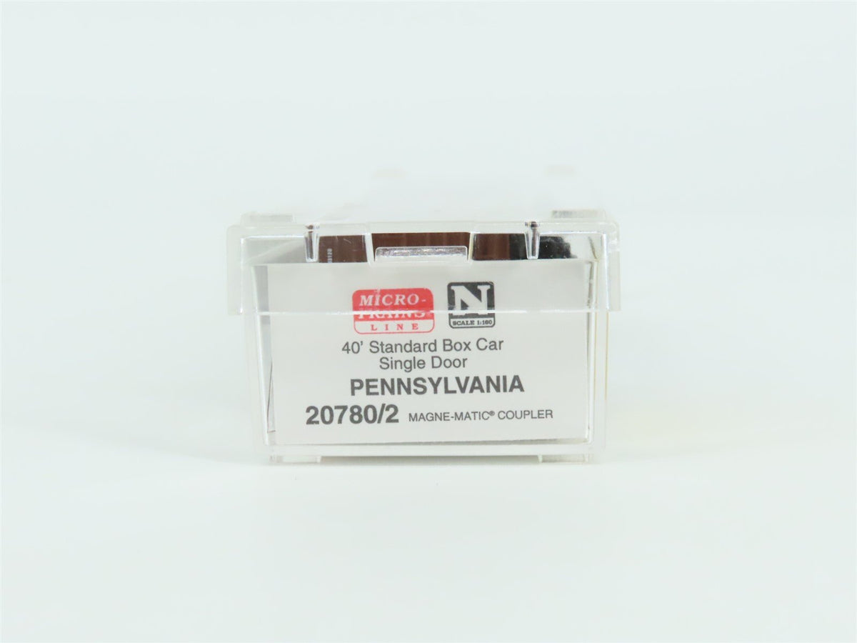 N Scale Micro-Trains MTL 20780/2 PRR Pennsylvania 40&#39; Standard Boxcar #603120