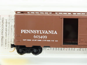 N Scale Micro-Trains MTL 20780/3 PRR Pennsylvania 40' Standard Boxcar #603499
