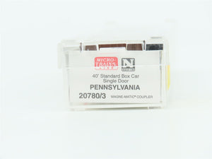 N Scale Micro-Trains MTL 20780/3 PRR Pennsylvania 40' Standard Boxcar #603499