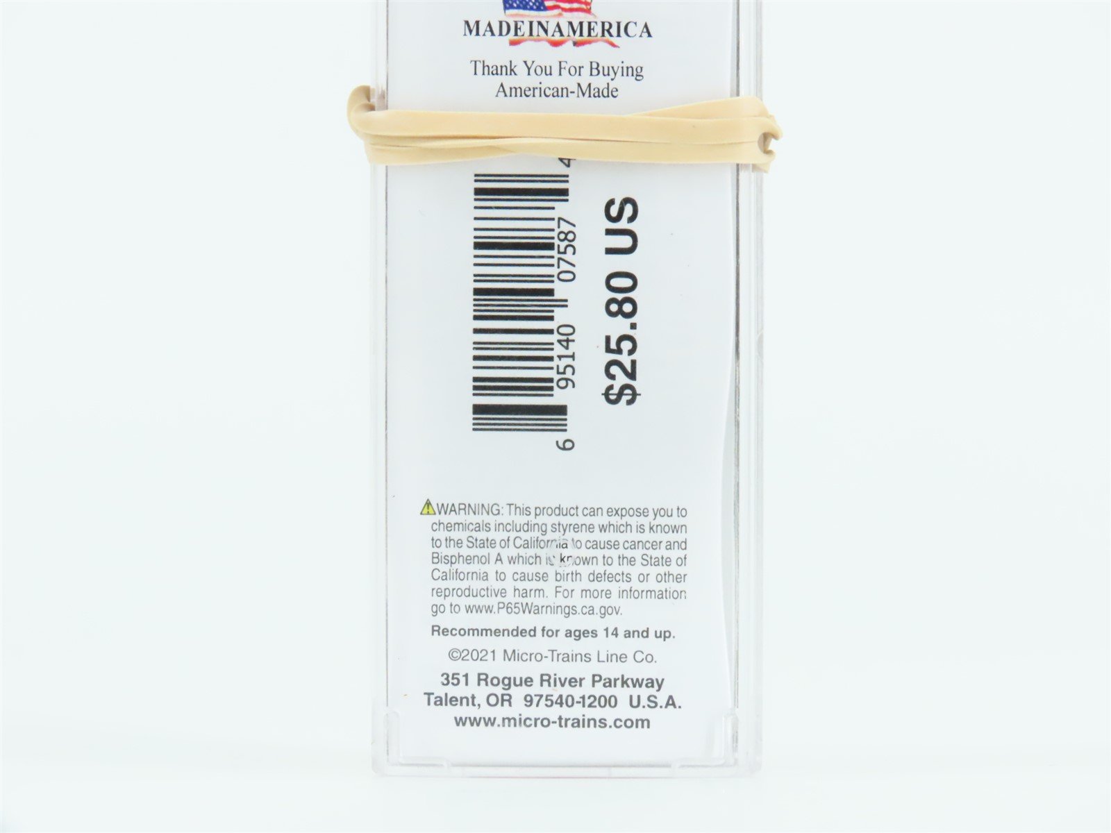 N Scale Micro-Trains MTL 02100610 PRR Pennsylvania 40' Standard Boxcar #19492