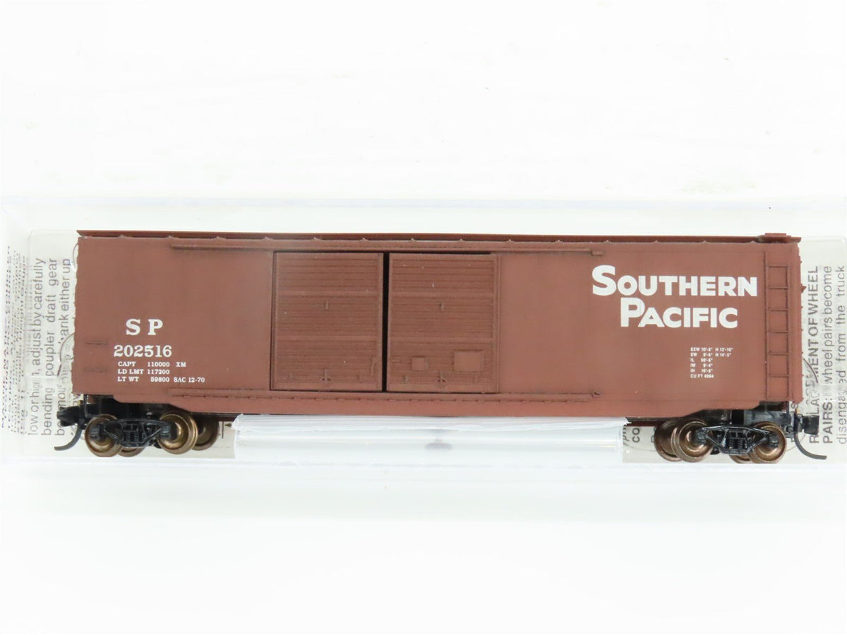 N Scale Micro-Trains MTL SP Southern Pacific 50&#39; Boxcar #202516 Weathered