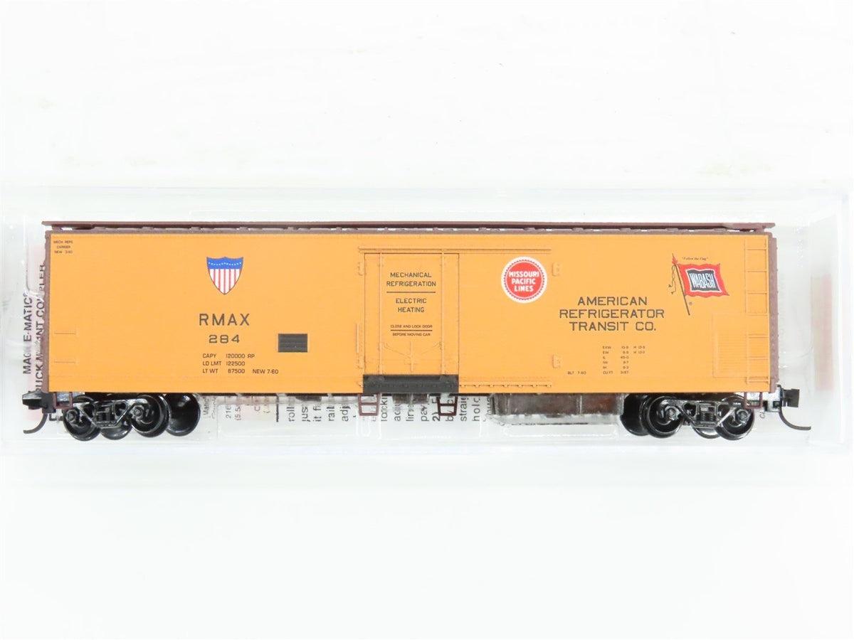 N Scale Micro-Trains MTL 06900231 RMAX American Reefer Transit 51&#39; Reefer #284