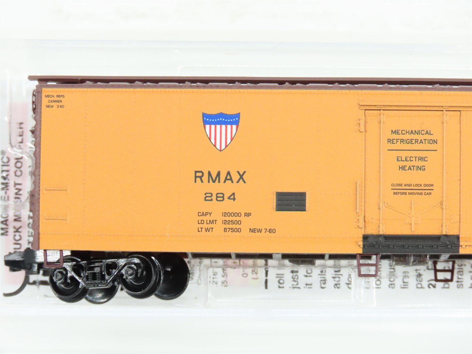 N Scale Micro-Trains MTL 06900231 RMAX American Reefer Transit 51' Reefer #284