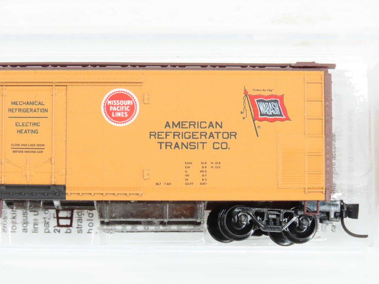 N Scale Micro-Trains MTL 06900231 RMAX American Reefer Transit 51' Reefer #284
