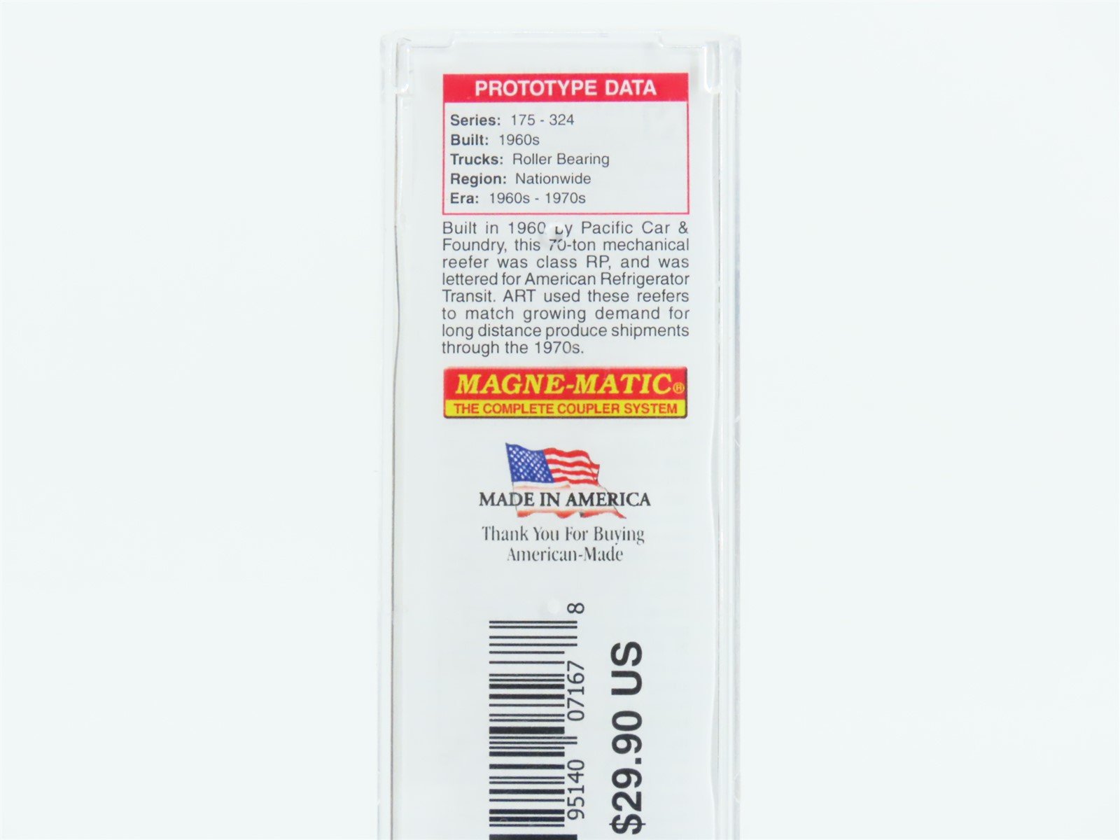 N Scale Micro-Trains MTL 06900231 RMAX American Reefer Transit 51' Reefer #284