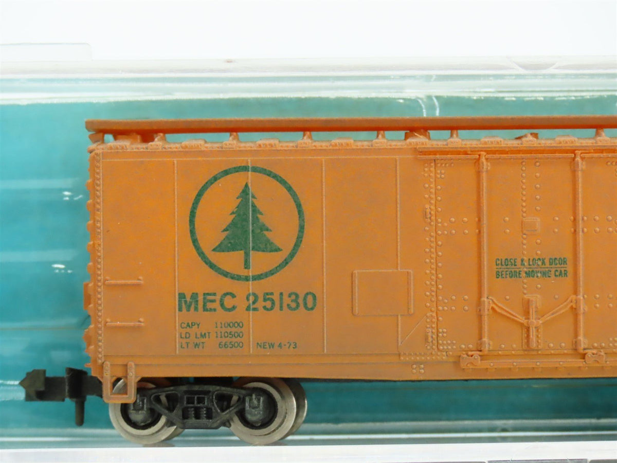 N Atlas 3307 MEC Maine Central Pine Tree 40&#39; Box Car #25130 Custom Weathered