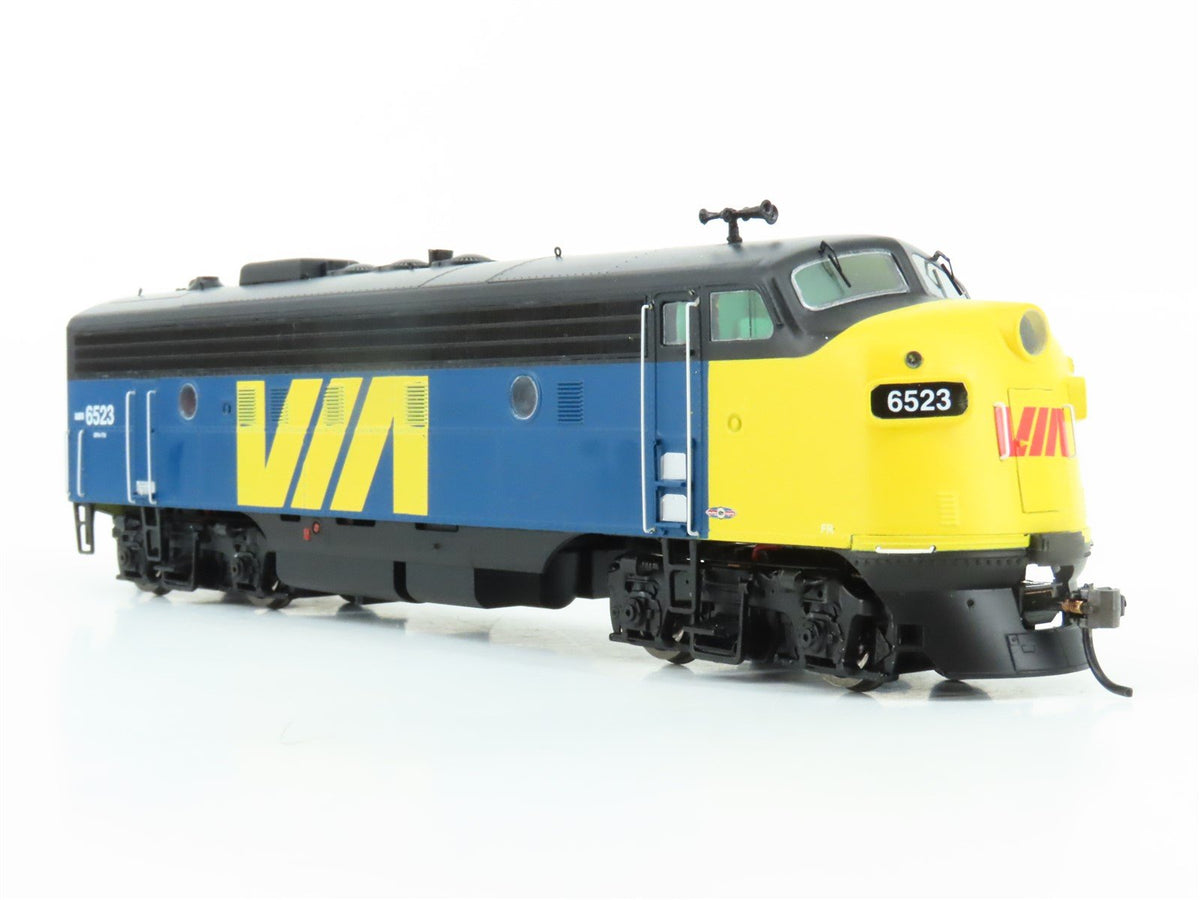 HO Scale Intermountain 49986S-03 VIA Rail FP9A Diesel #6523 w/ DCC &amp; Sound