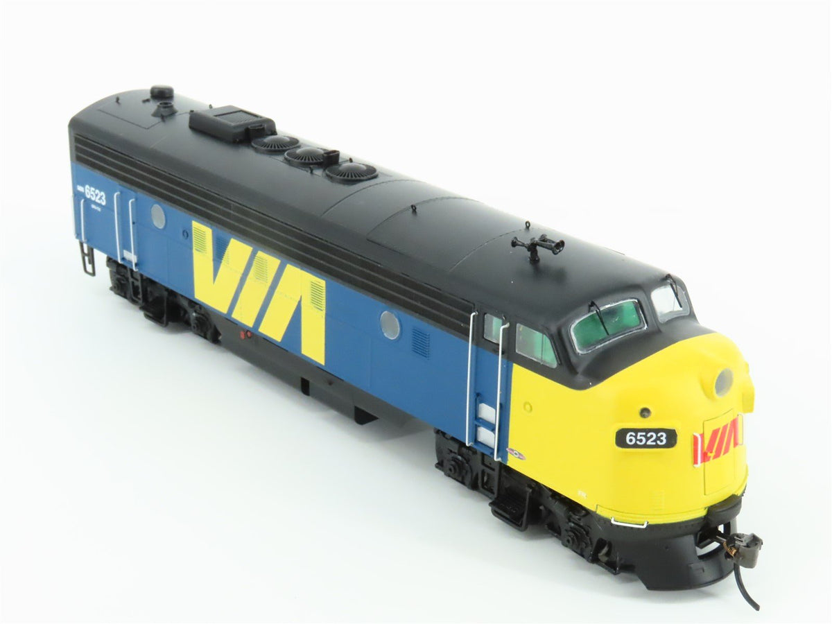 HO Scale Intermountain 49986S-03 VIA Rail FP9A Diesel #6523 w/ DCC &amp; Sound