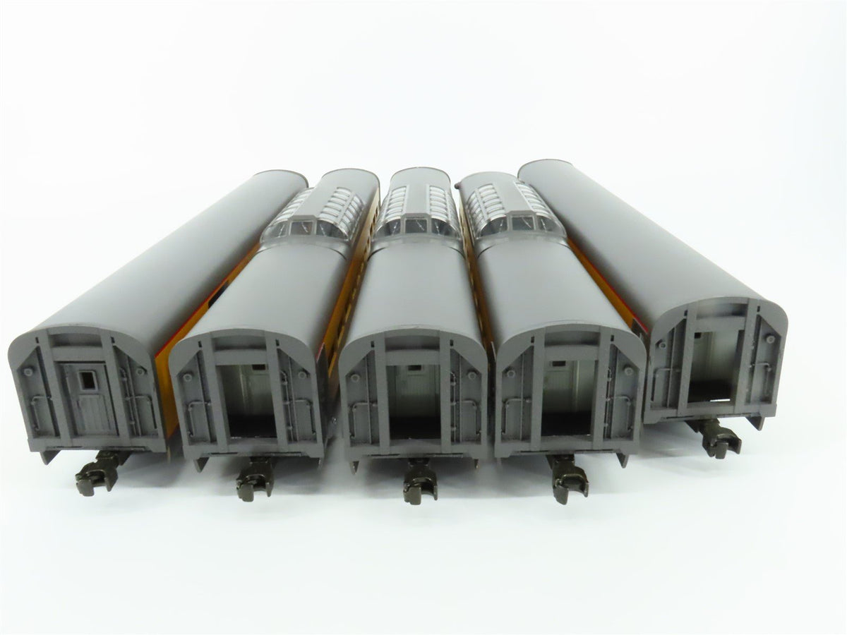 O Gauge 3-Rail MTH MT-6506 UP Union Pacific Aluminum Passenger 5-Car Set