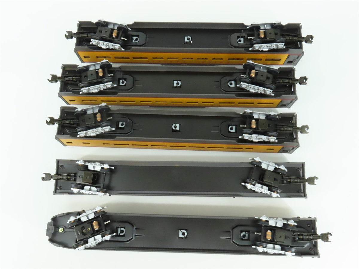 O Gauge 3-Rail MTH MT-6506 UP Union Pacific Aluminum Passenger 5-Car Set