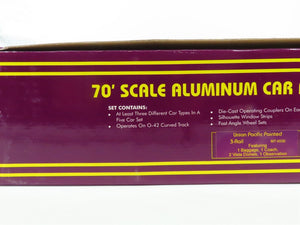 O Gauge 3-Rail MTH MT-6506 UP Union Pacific Aluminum Passenger 5-Car Set