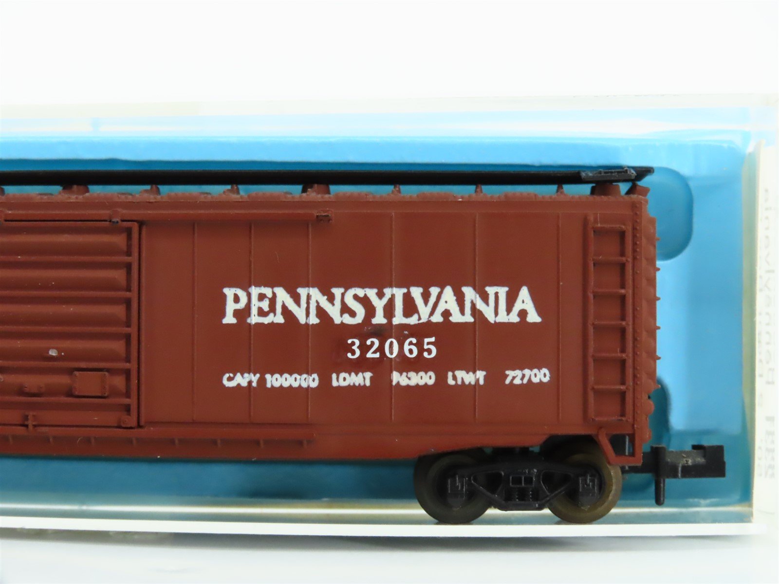N Scale Atlas 2331 PRR Pennsylvania 50' Double Door Box Car Custom Road #32065