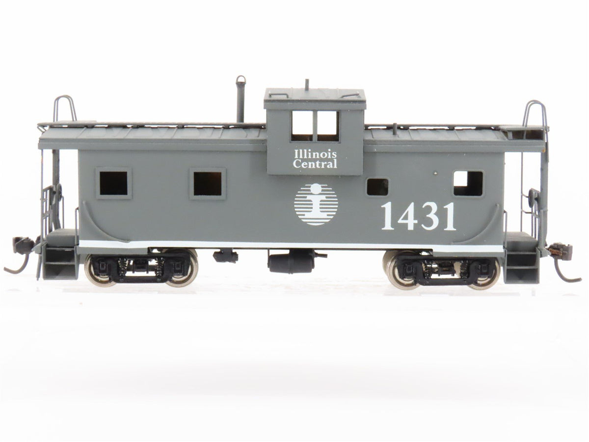 HO Scale LMB BRASS IC Illinois Central Extended Vision Caboose #1431 - Custom