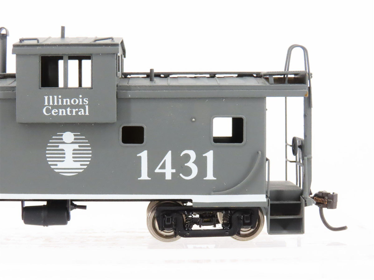 HO Scale LMB BRASS IC Illinois Central Extended Vision Caboose #1431 - Custom