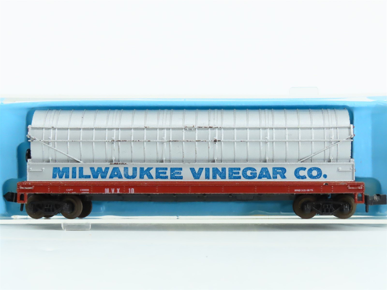 N Scale Atlas 3011 MVX Milwaukee Vinegar Tank Car #10