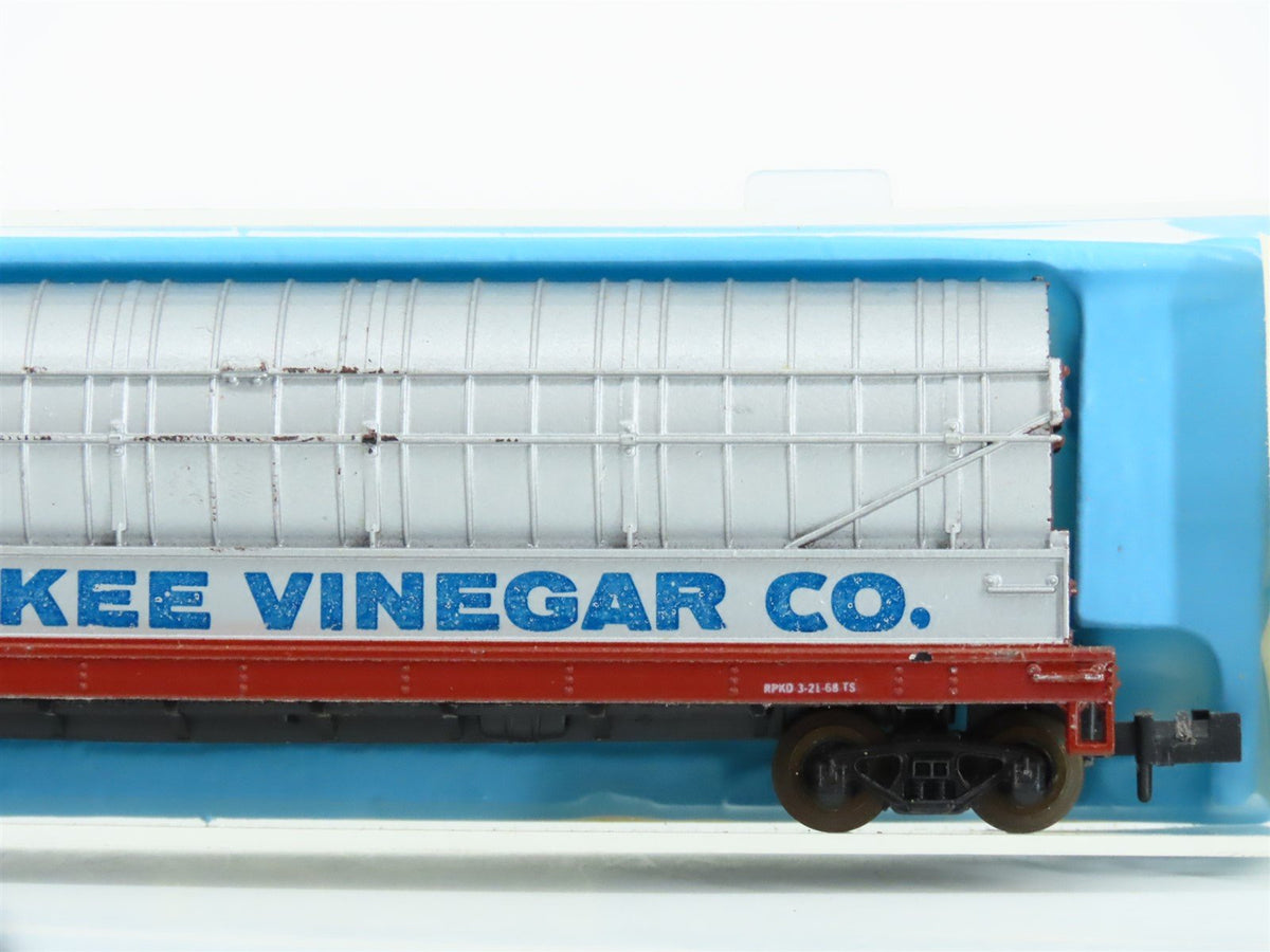 N Scale Atlas 3011 MVX Milwaukee Vinegar Tank Car #10