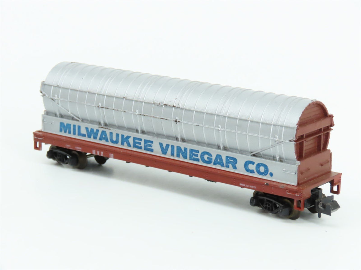 N Scale Atlas 3011 MVX Milwaukee Vinegar Tank Car #10