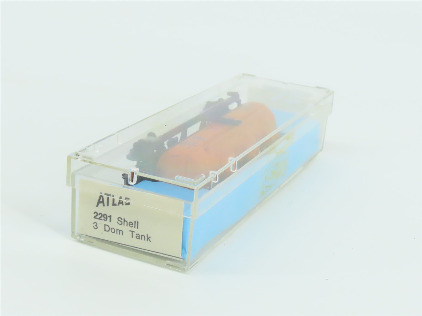 N Scale Atlas 2291 SCCX Shell Oil 3-Dome Tank Car #1245