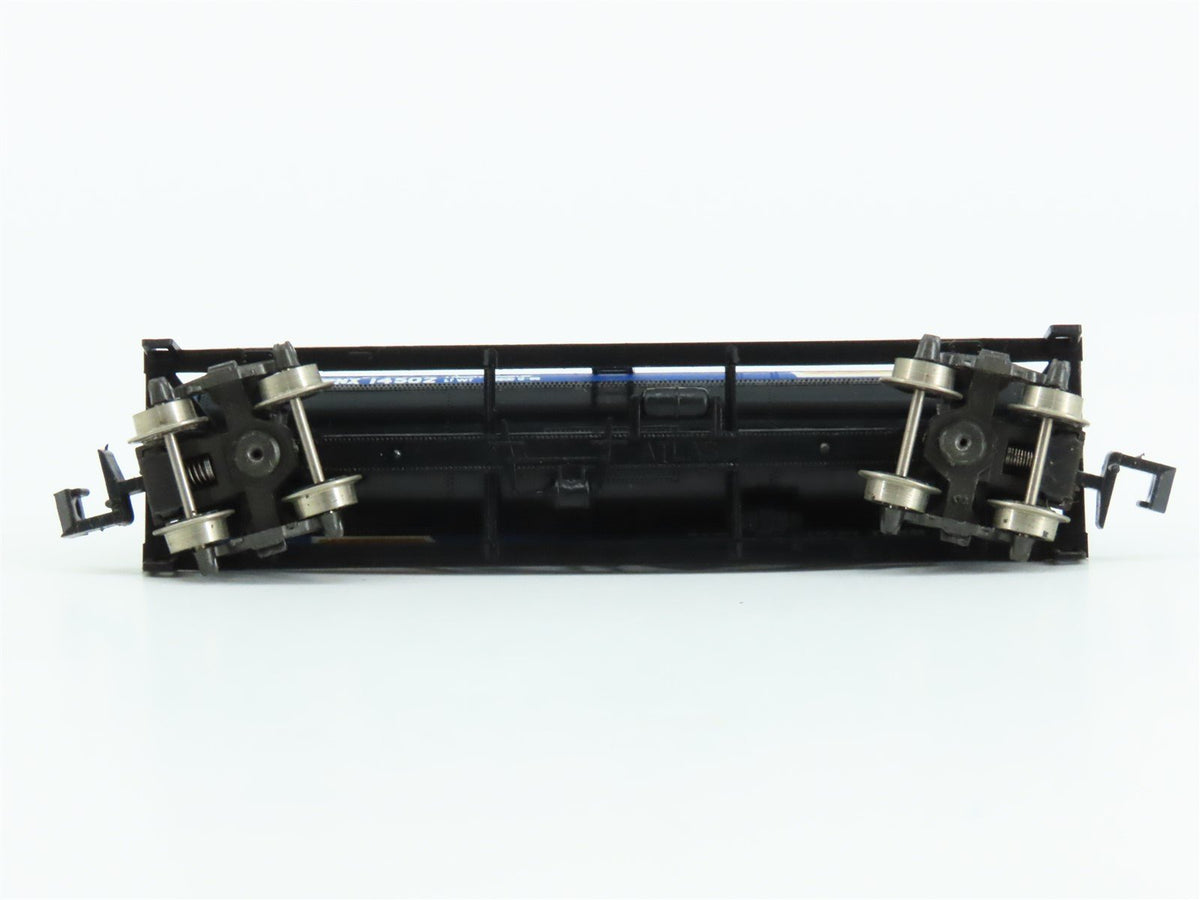 N Scale Atlas 2296 WRNX Gulf Oil 3-Dome Tank Car #14502