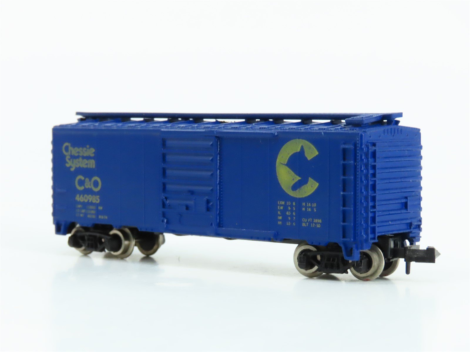 N Scale Atlas 3221 C&O Chessie System 40' Single Door Box Car #460985