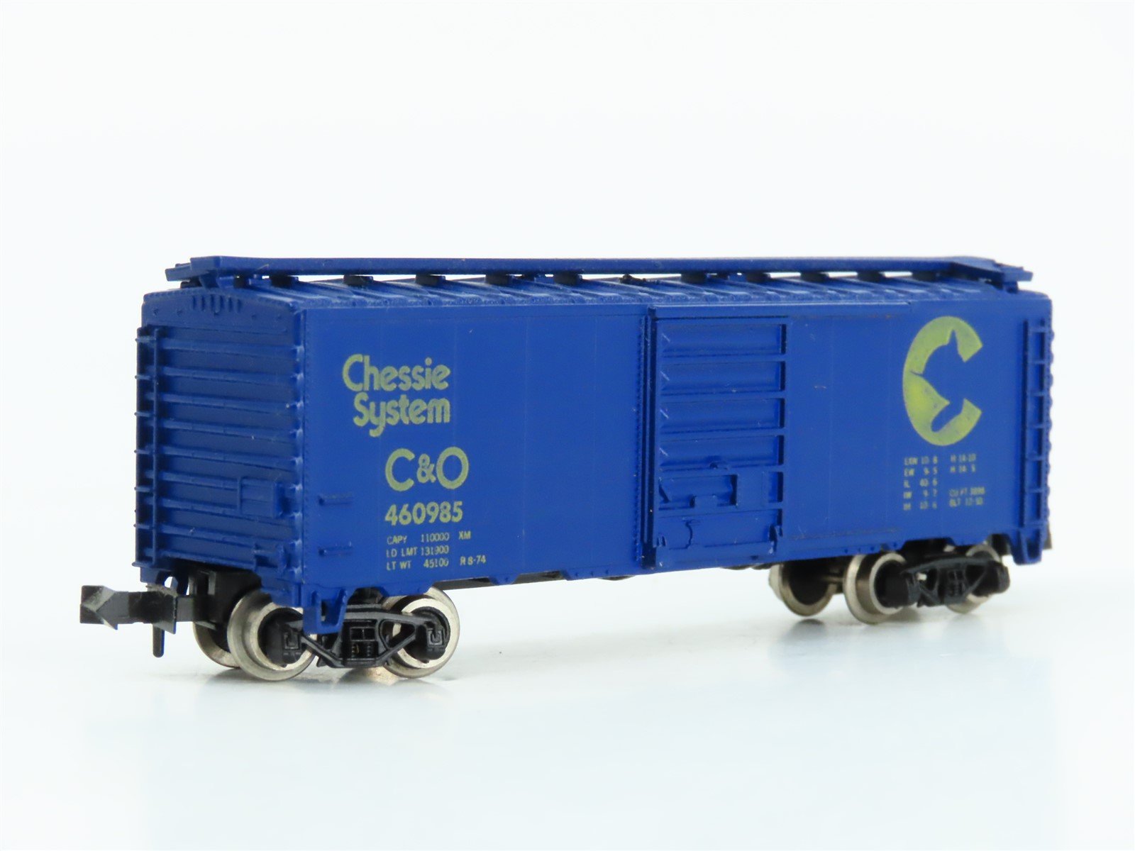 N Scale Atlas 3221 C&O Chessie System 40' Single Door Box Car #460985