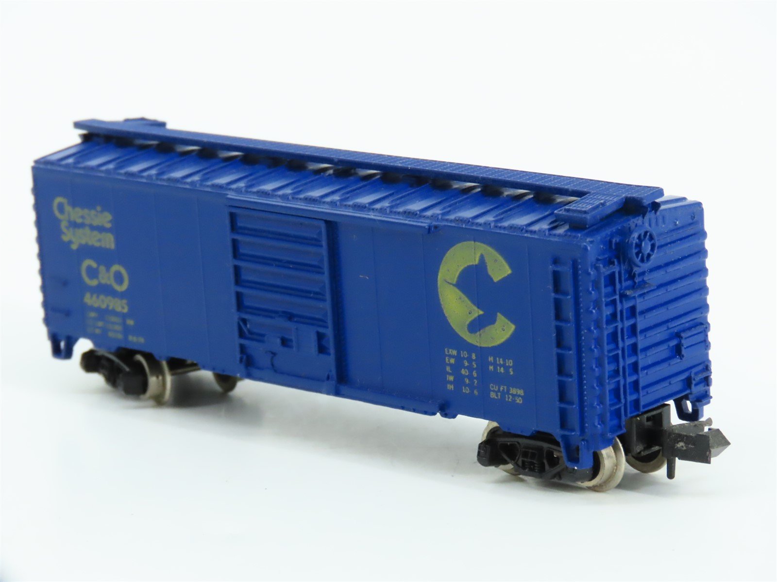 N Scale Atlas 3221 C&O Chessie System 40' Single Door Box Car #460985