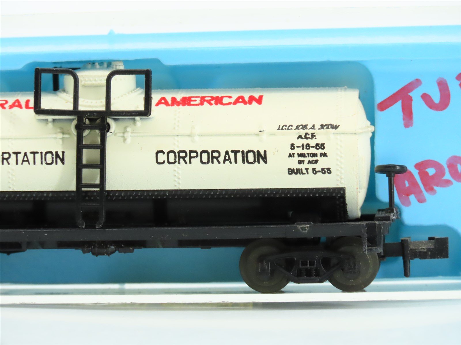 N Scale Atlas 2264 GATX General American Single Dome Chemical Tank Car #83600