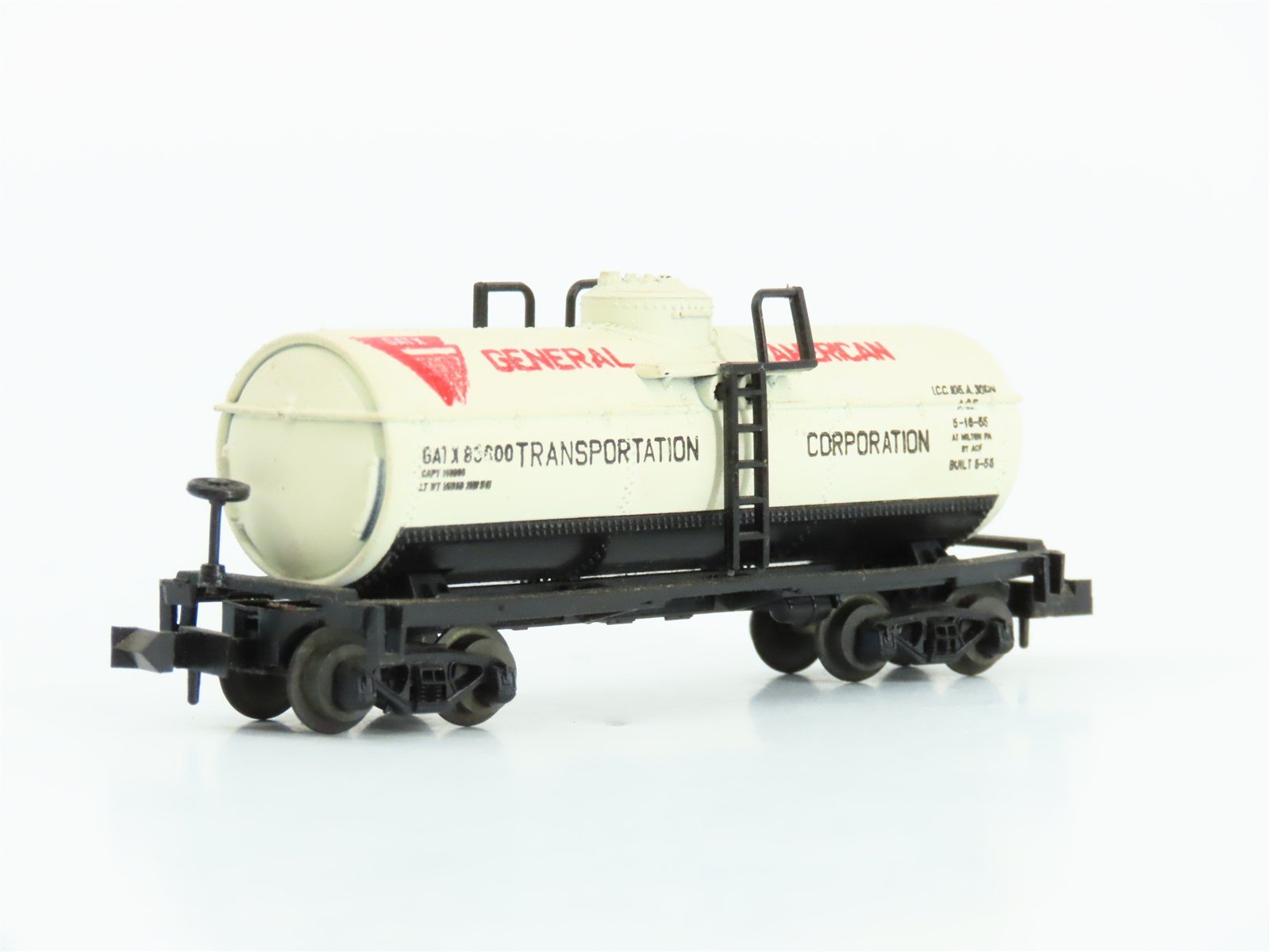 N Scale Atlas 2264 GATX General American Single Dome Chemical Tank Car #83600